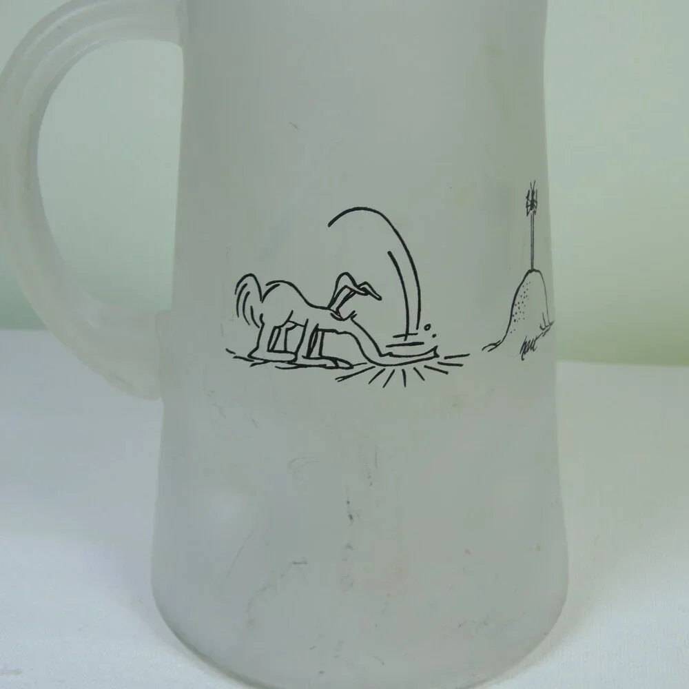 Vintage 1970's‎ Zot Pitcher Promotional Barware Nostalgia Cartoon 48-64oz